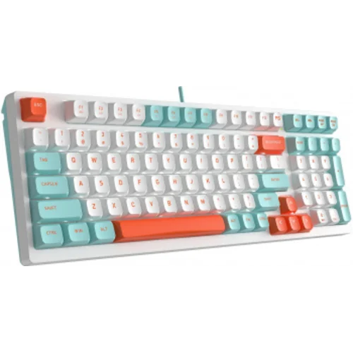 Клавиатура A4Tech Fstyler FS300 механическая белый USB for gamer LED (FS300 PANDA SNORKLENING)